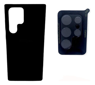 Silicone Case Para Samsung S22 Ultra Y Protector Camara