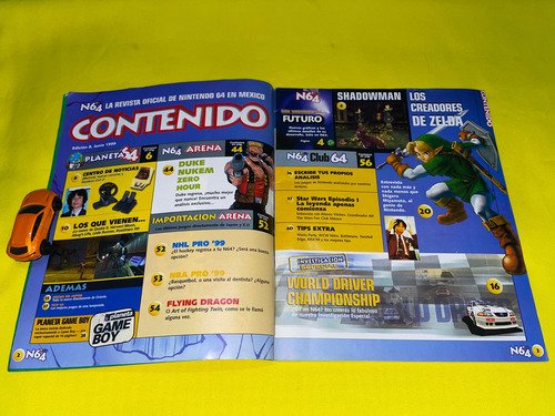 Revista N64 Año 1999 Número 8 Pokemon Pinball (Usado)