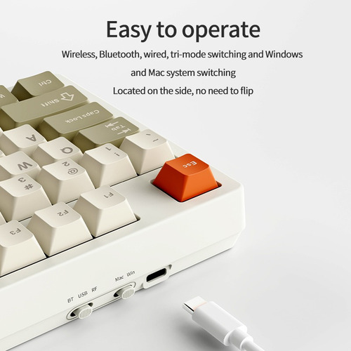 Teclado Mecánico Ajazz Ak35i V3 Wired E-sport