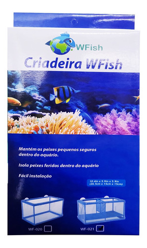 Wfish Criadeira Rede Wf-021 - 26,5cm (c/ Divisória)