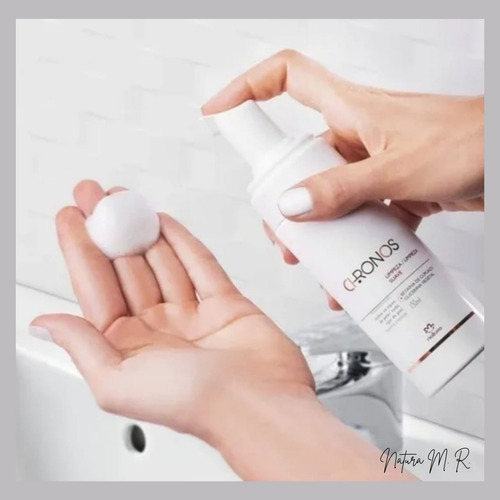 Espuma De Limpieza Suave 150 Ml Chronos Natura Original Mixta Día/noche