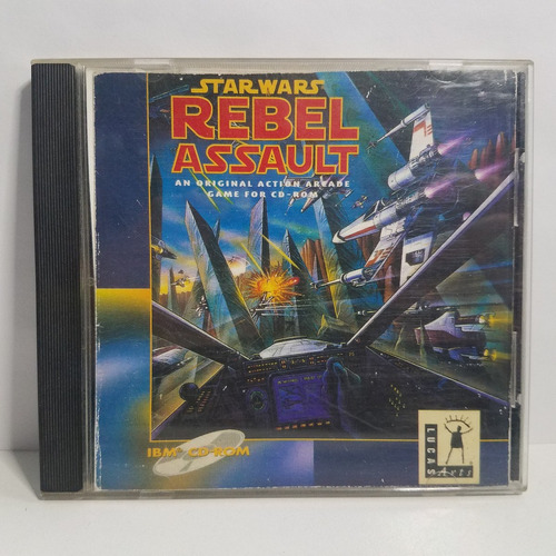 Juego Star Wars Rebel Assault Pc Cd-rom Original Ms-dos