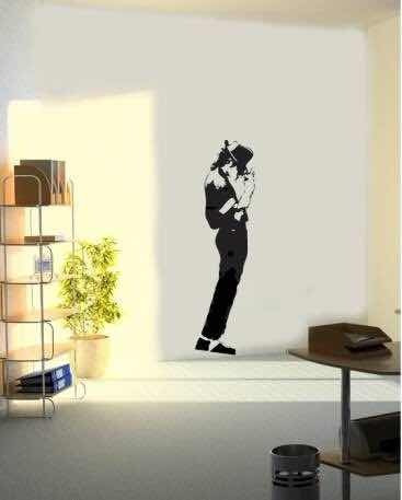 Vinil Decorativo Michael Jackson 1.80 Mts De Alto