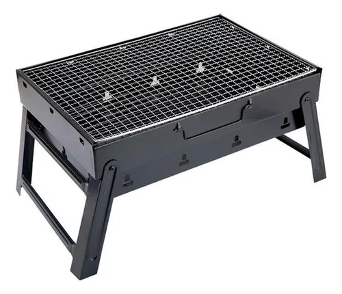 comprar Parrillera Barbacoa Estufa Portátil Plegable Carbón Rondon Color Negro