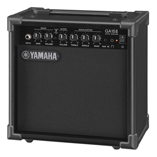 Amplificador Yamaha GA Series GA-15 Transistor para guitarra de 15W color negro 127V