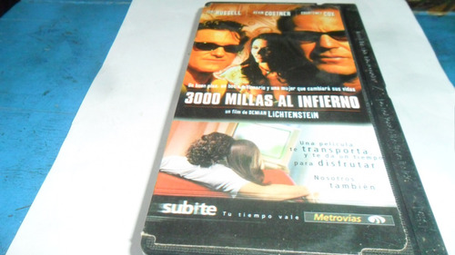 Vhs 3000 Millas Al Infierno