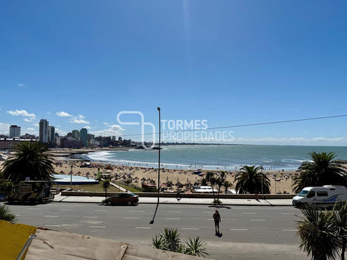 Venta 3 Ambientes Frente Al Mar Con Cochera En Edificio Nirvana - Torreon Mar Del Plata