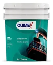 Comprar Latex Acrilico Exterior Acrilmex 10 Litros Quimex Pinturas Acabado Mate Color Arena