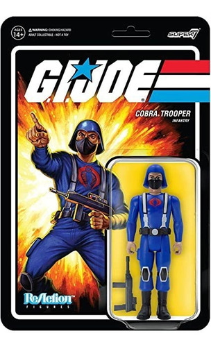 Super7 G.i. Joe Cobra Trooper Y-back - Figura De Reacción