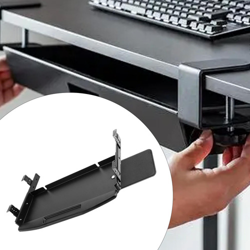 Bandeja Para Teclado Para Tablero Negro Con Ratón