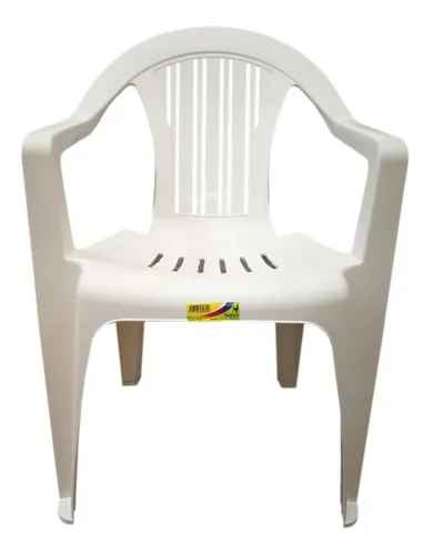 Sillones De Plastico Apilable Antideslizante Muy Comodo!