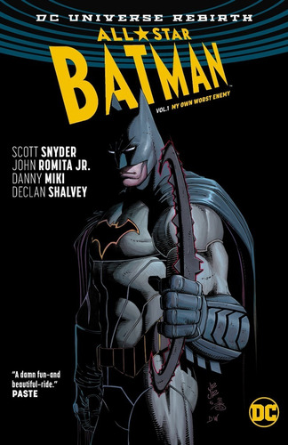 All-star Batman Vol 1 My Own Worst Enemy Hc - Dc Comics