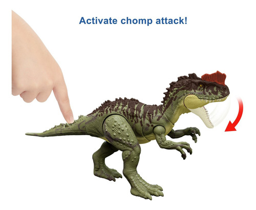 Dinossauro Jurassic World - Ação Massiva - Mattel