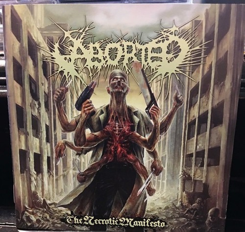 Aborted  The Necrotic Manifesto - Metal Cd