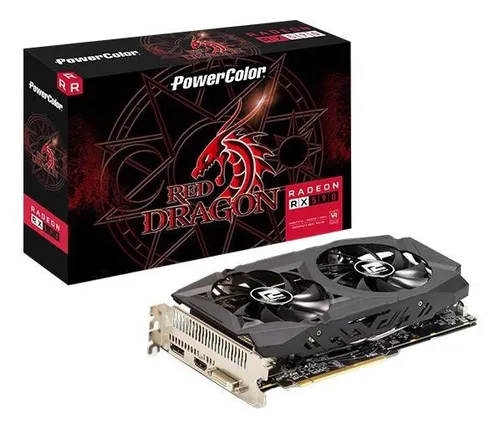 comprar Placa De Vídeo Powercolor Radeon Rx 590 8gb Gddr5 Usado