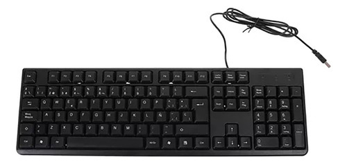 Kit Combo Teclado Y Mouse Alámbrico H-8810 Negro