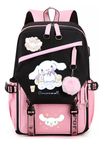 Bonita Mochila Escolar De Hello Kitty For Grados 3-6