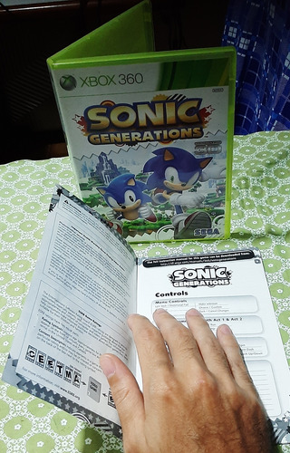 Sonic Generations Xbox 360 / Xbox One Físico Cib Ntsc (Recondicionado)