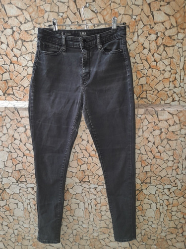 Pantalon Negro Ana  Skinny Talla 6 Mujer-f11