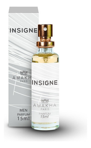 Perfume Insigne Amakha Paris 15ml Excelente P/bolso Men