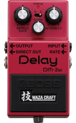 Pedal Boss Dm2w - Delay Waza Craft Efecto