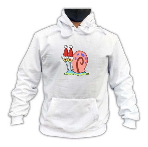 Sudadera Con Capucha De Gary Navidad Bob Esponja Unisex