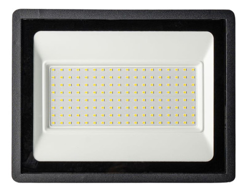 Reflectores Led 50w Luz Fria Bajo Consumo Exterior Ip65 Color De La Carcasa Negro Color De La Luz Fria/dia