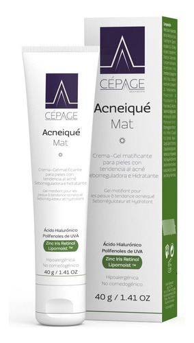 Cepage Acne Acneiqué Crema Gel Matificante Hidratante 40 Gr