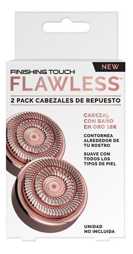 Imagen 4 de 4 de Cabezal Repuesto 2 Pack Depiladora Flawless Finishing Touch