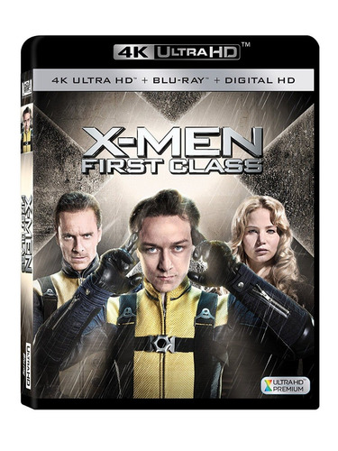 4k Ultra Hd + Blu-ray X-men First Class Primera Generacion