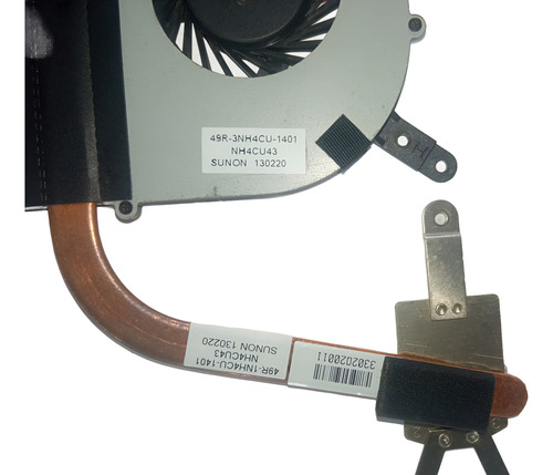 Cooler Fan Cce Ultra Thin U25 - Peça 49r-3nh4cu-1401 (Usado)