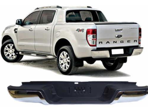 Parachoque Trasero Ford Ranger 2013/2017 Cromado