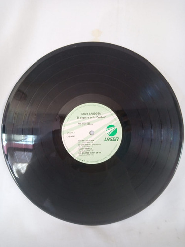 Disco Lp Chuy Cardoza El Vaquero De La Cumbia 1984 Laser (Usado)