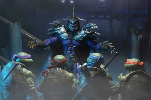 Neca- Super Shredder- Secret Of Ooze - Shadow Master-sellado (Usado)