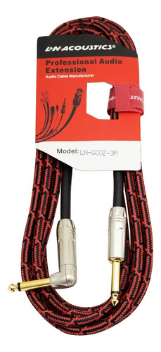 Cable Plug Mono 6.3mm A Plug Mono 6.3mm Tipo L 5 Metros