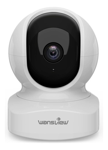 Cámara De Seguridad Ip Wansview, 2k, Wi-fi 2.4ghz, Blanco