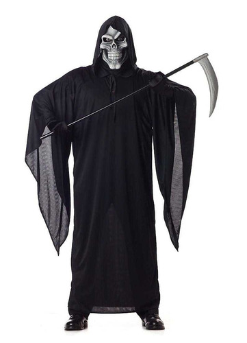 Disfraz De La Muerte Para Adulto Talla L Halloween