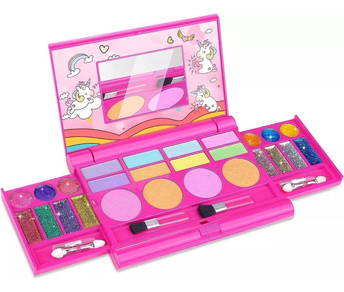 Maquillaje Niñas Lavable Paleta Sombras Make Up 