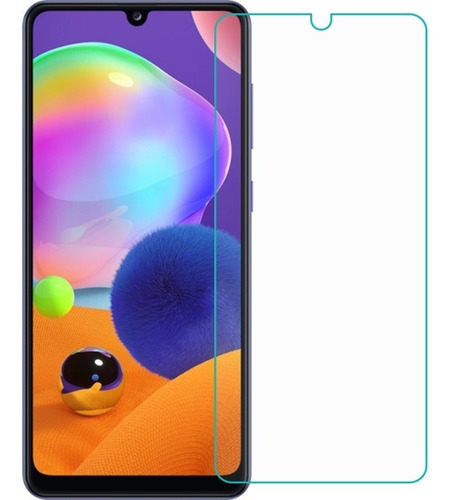 Kit Capa Anti Impacto Samsung Galaxy A31 + Pelicula Vidro