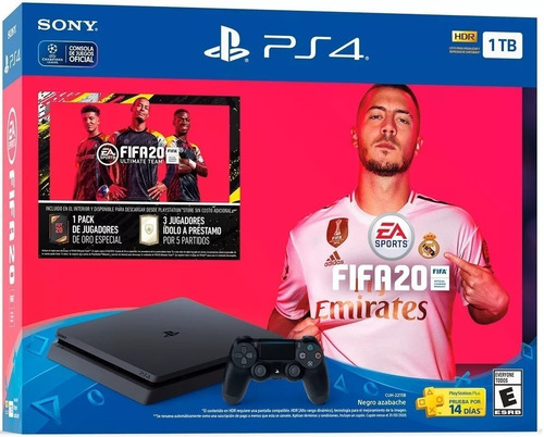 Consola Ps4 1tb Slim 1.000gb + Fifa 10 Envio Gratis