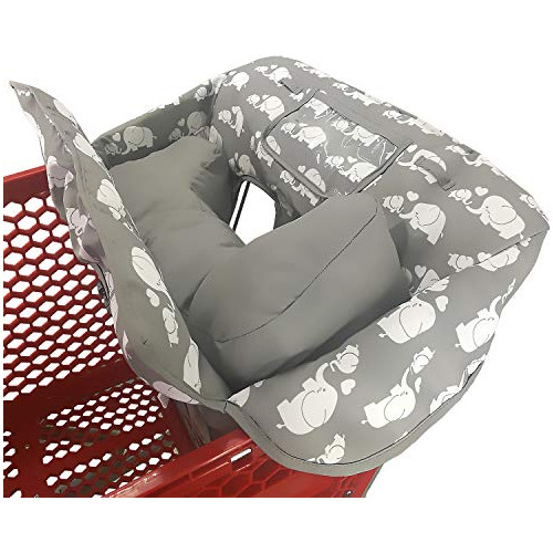 Almohada Suave 2 En 1 Para Carrito De Compras Y Funda Para P