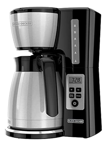 Black+decker Cafetera Programable Térmica De 12