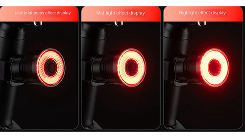 Luz Trasera De Bicicleta Rockbros Con Sensor De Freno Inteli