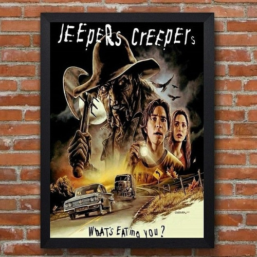 Cuadro Jeepers Creepers Marco Con Vidrio 35x50