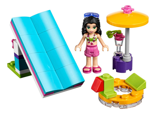 Minijuego De Toboganes De Espuma Para Piscina Lego Friends #