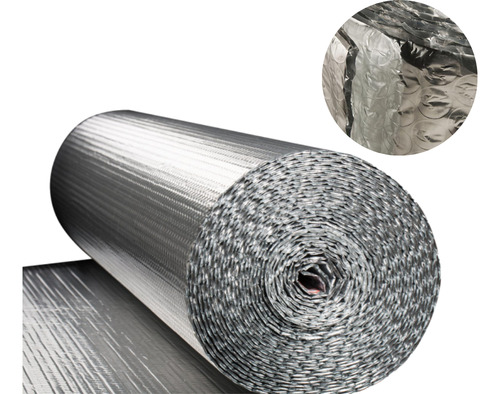 Aislante Termico En Rollo - Burbuja Aluminizada 30m2