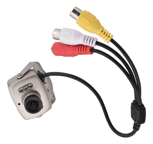 W Mini Cámara De Seguridad Cctv Cctv Con Cable De 6 Led,