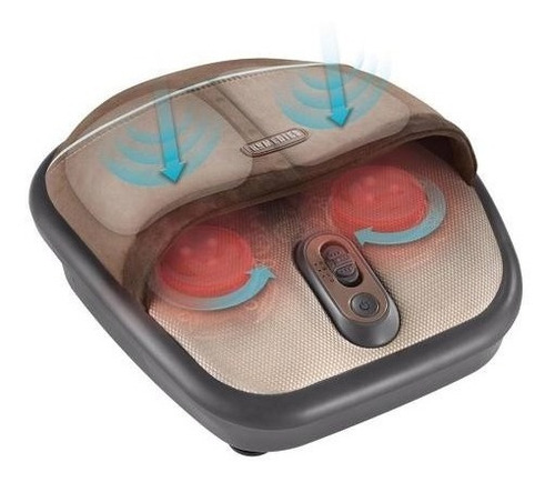 Masajeador Pies Shiatsu Con Aire Calor Homedics Fms-275h-ar