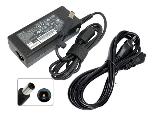 Fonte Carregador Para Notebook Hp 18.5v 3.5a 65w Agulha