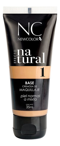 Base Liquida Newcolor Piel Normal A Mixta  Nº1